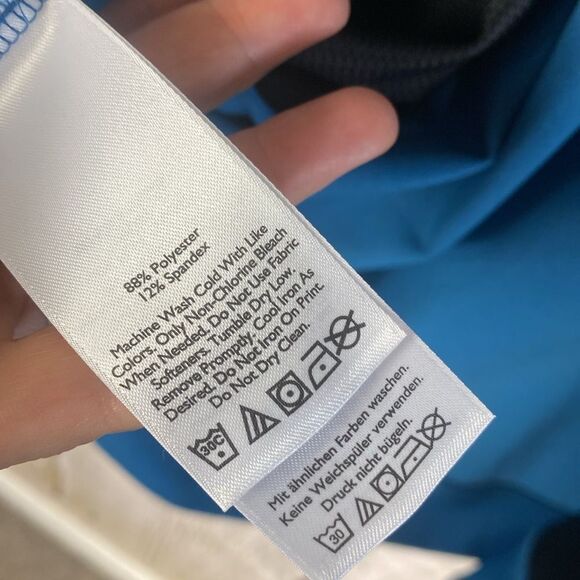 Eddie Bauer FreeDry Movement Full Zip Jacket Size XL Blue NWT 228 - Picture 10 of 10